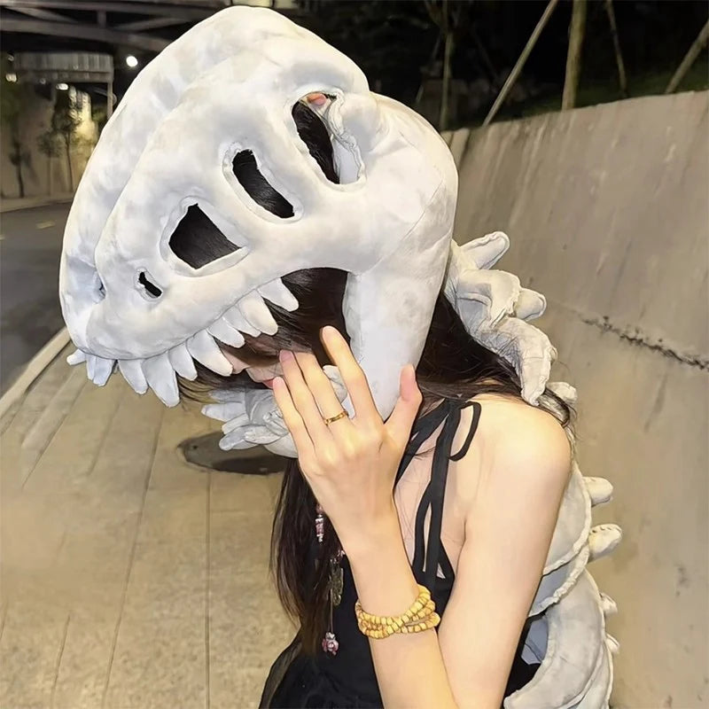 Wearable Dinosaur Skeleton Plush